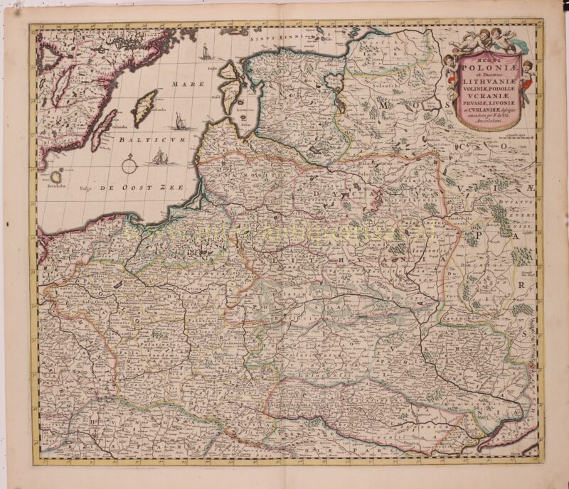 Polish Lithuanian Commonwealth – Frederick de Wit, ca. 1680