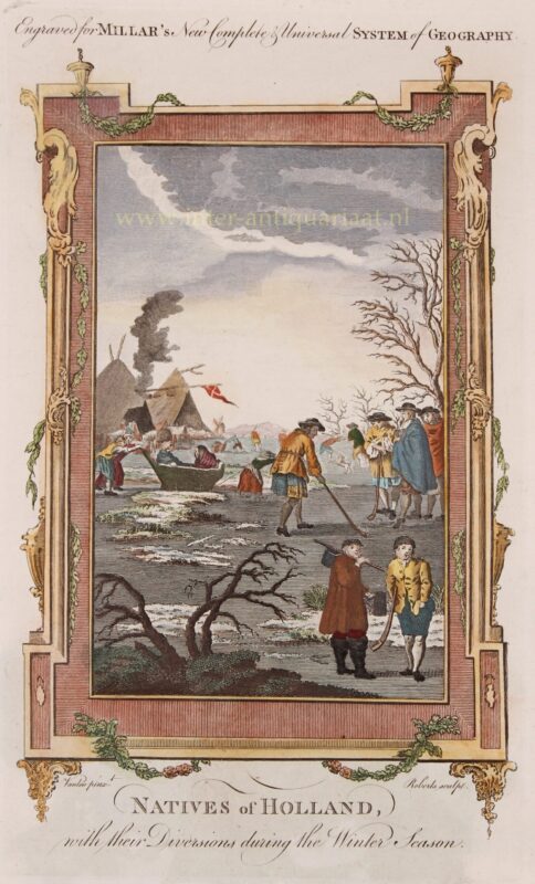 Winter Season – Henry Roberts after Carle van Loo, 1782