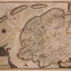 oude kaart Friesland 17e-eeuw