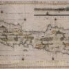 old 18th century map of Java