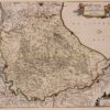 18e-eeuwse kaart van de Veluwe
