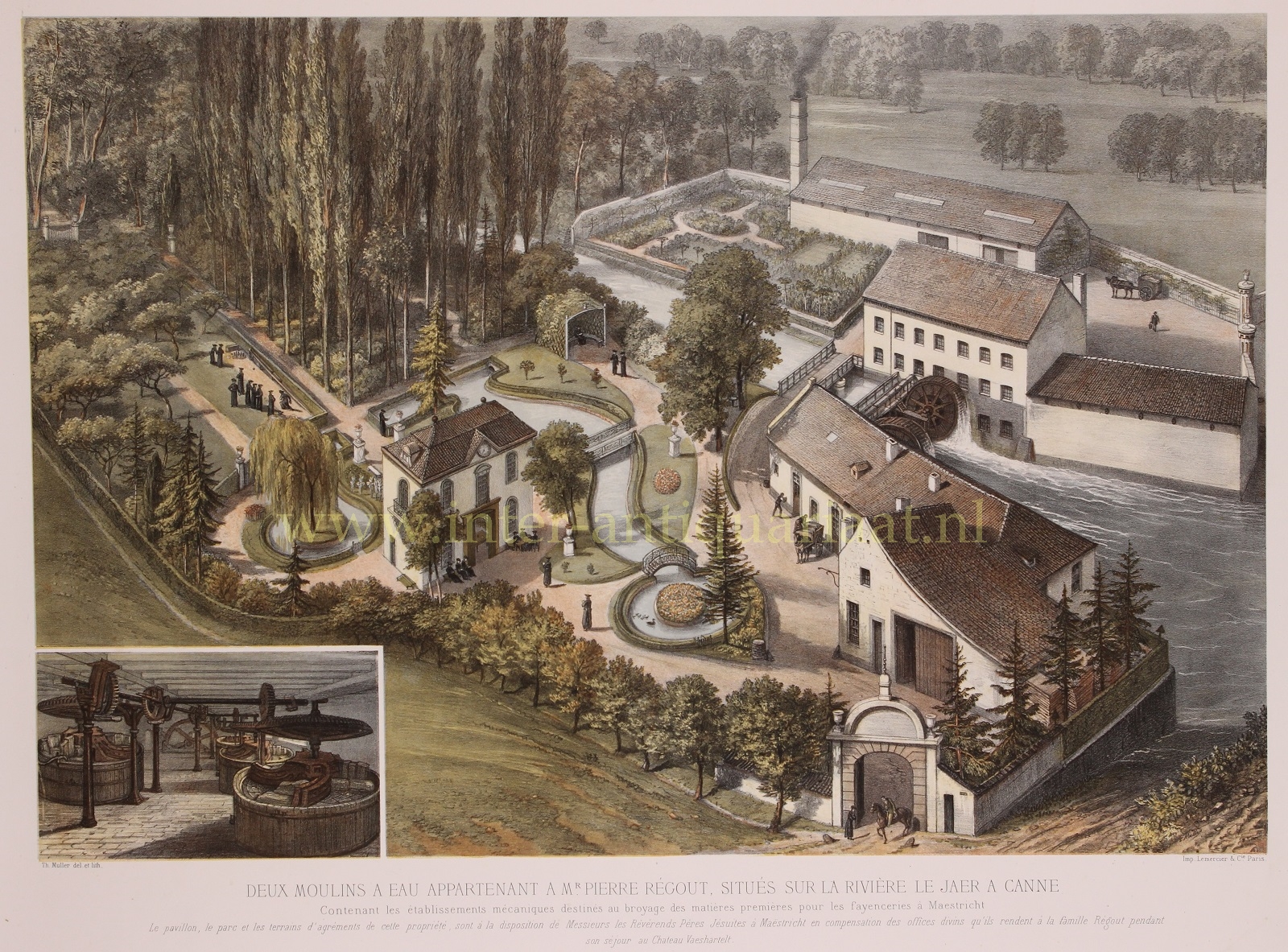  - Villa Canne (Maastricht) - Theodore Mller + Lemercier, 1863
