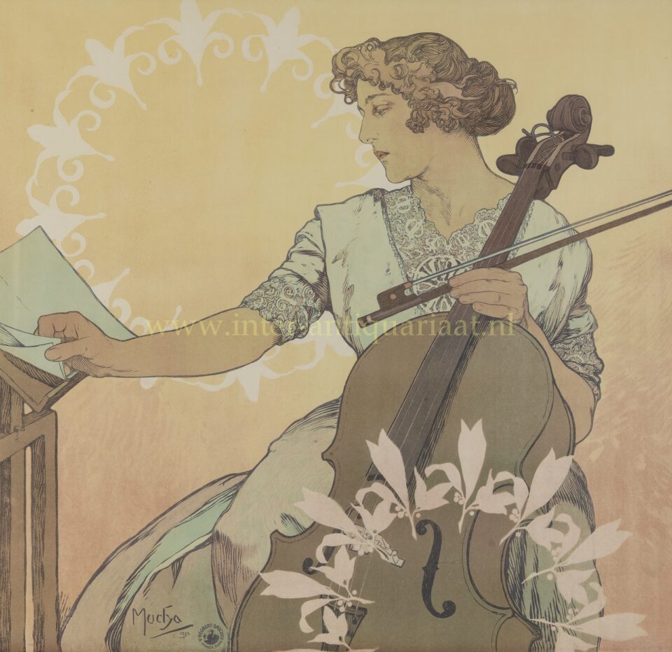 original Art Nouveau poster