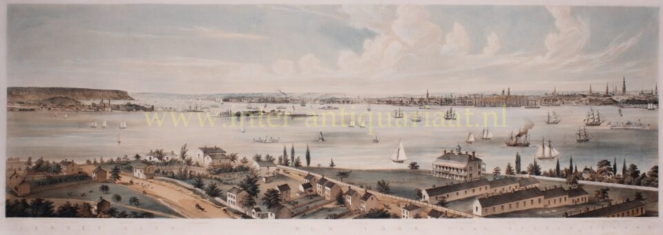 mid-19th century view of New York