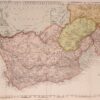 19e-eeuwse kaart van de Kaapkolonie