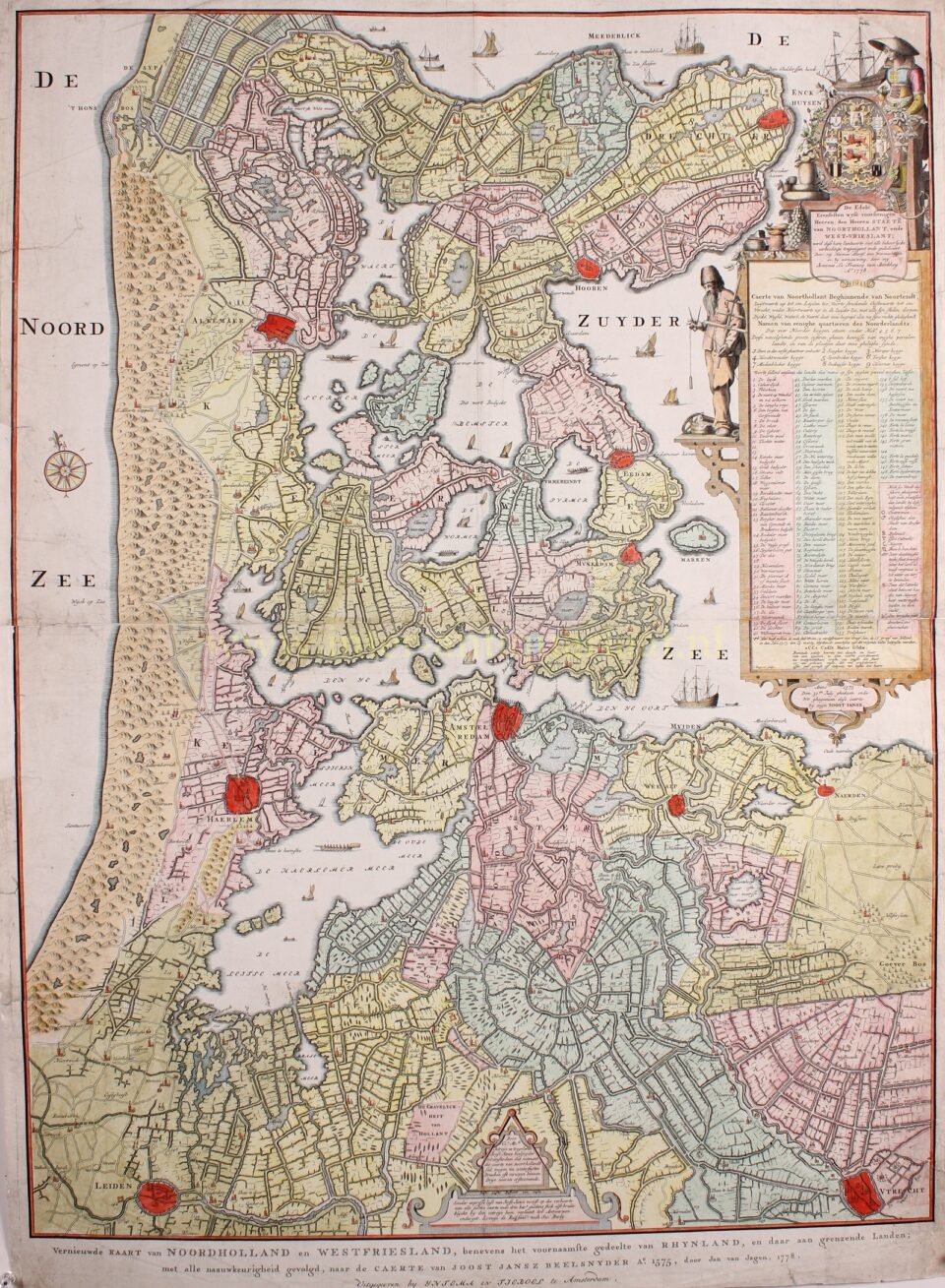 Noord-Holland in de 16e-eeuw
