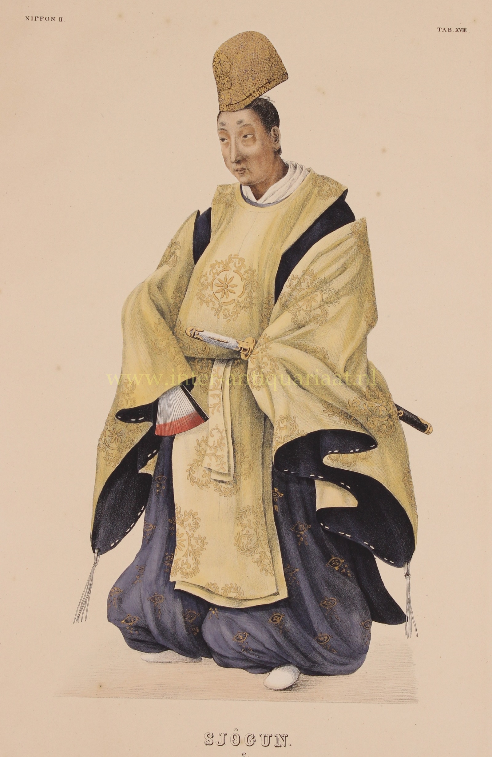 - Japanese Shogun - Philipp Franz von Siebold, 1832-1852