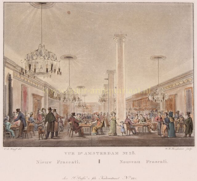geschiedenis theater Frascati Amsterdam 1825