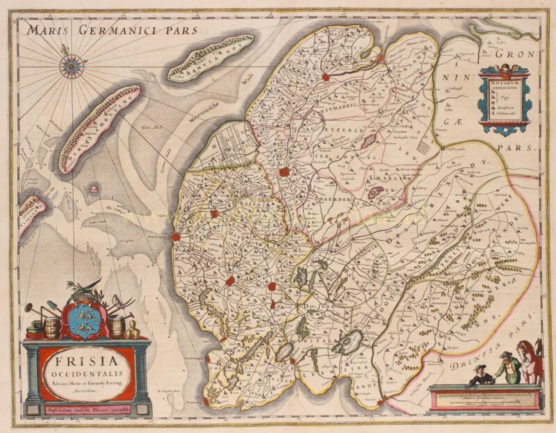 Friesland – Willem Blaeu, 1640
