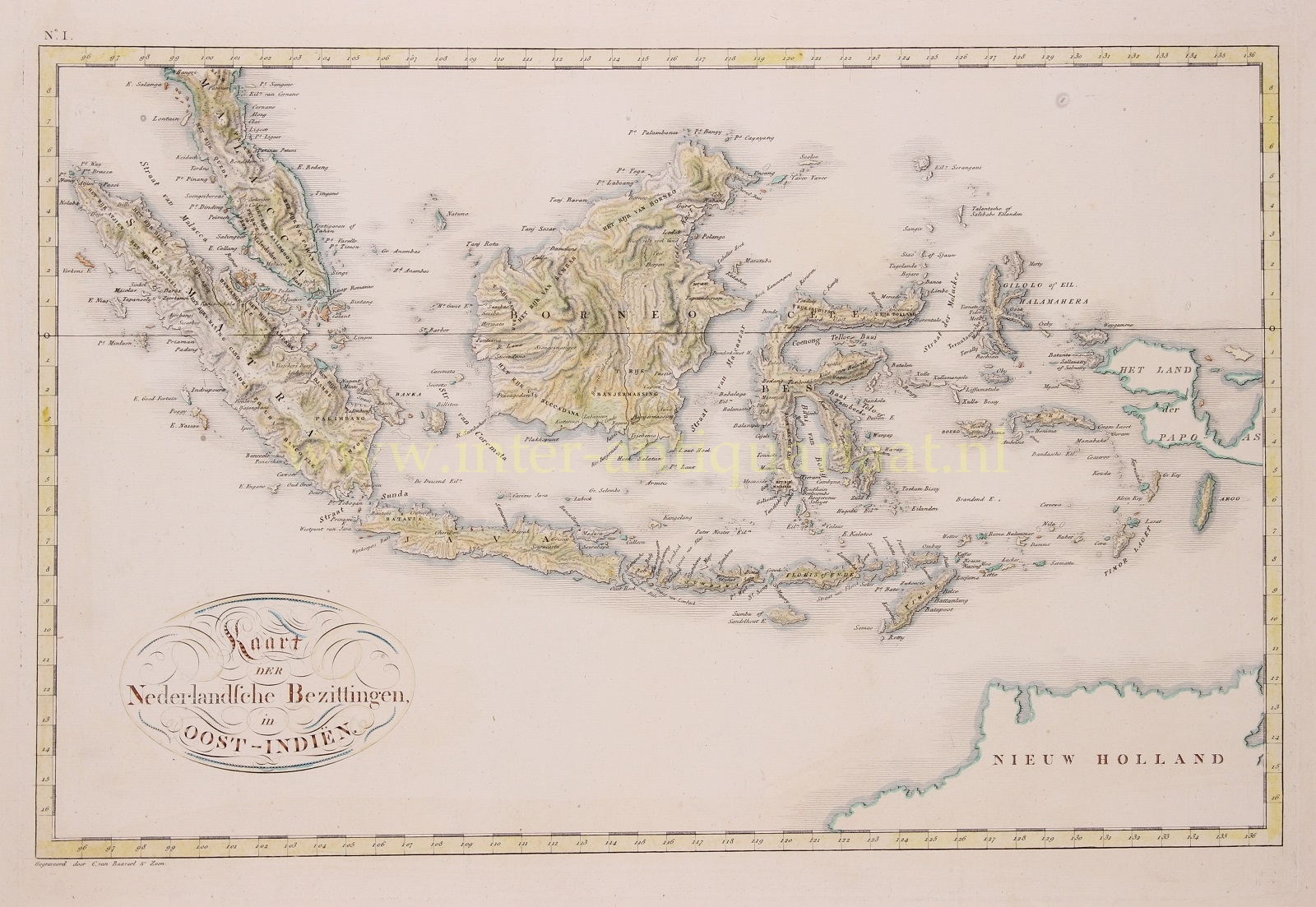  - Dutch East Indies - Cornelis van Baarsel, 1818
