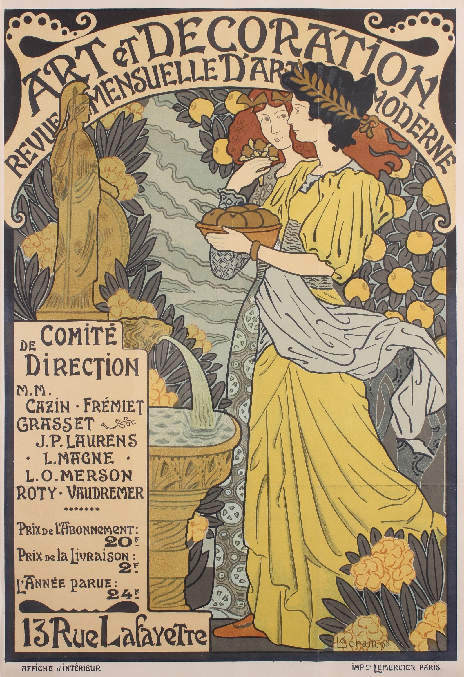  - Art et Dcoration - Gustave Lorain, 1898