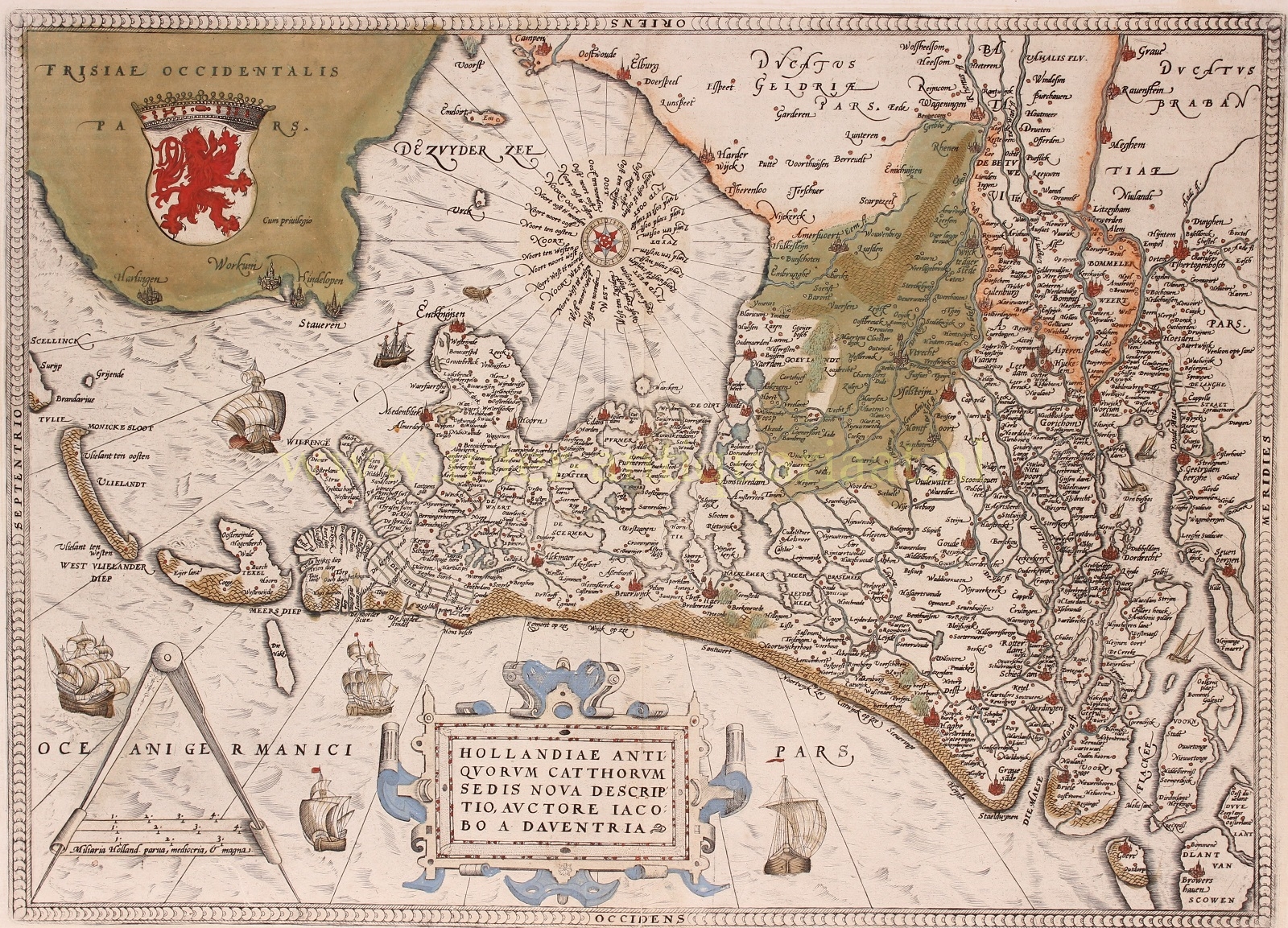 Ortelius-- Abraham - Holland - Abraham Ortelius, 1588