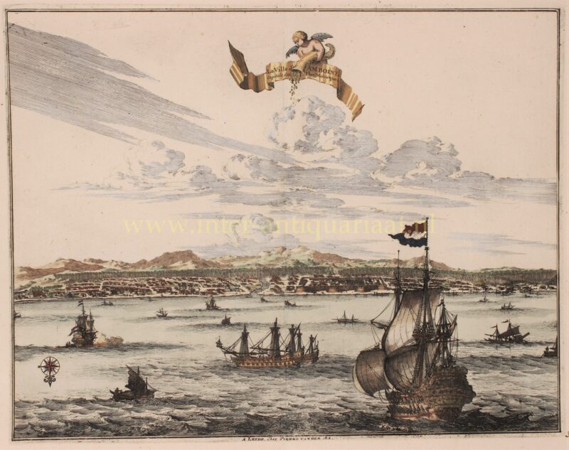 Spice trade Moluccas – Pieter van der Aa, 1719