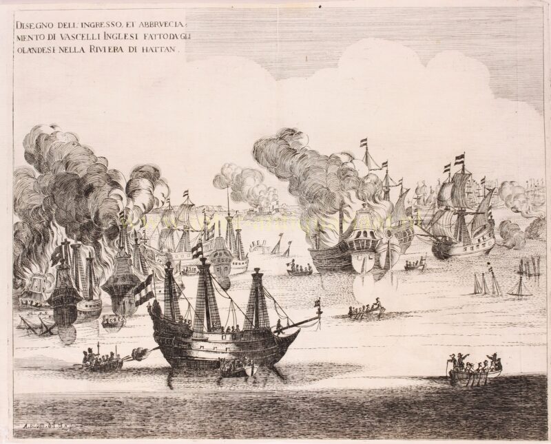 Raid on the Medway – Arnold Bloem, 1667