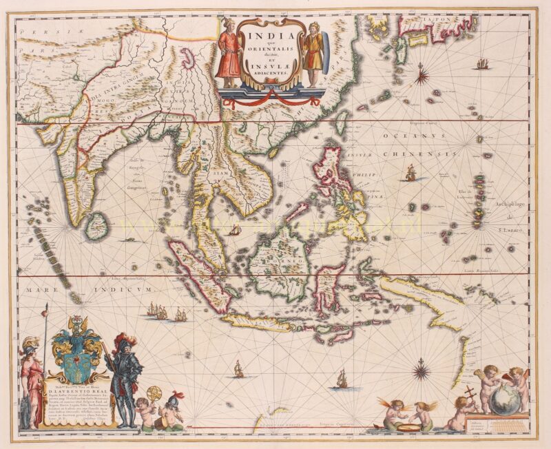 Southeast Asia – Willem Blaeu, 1635-1664