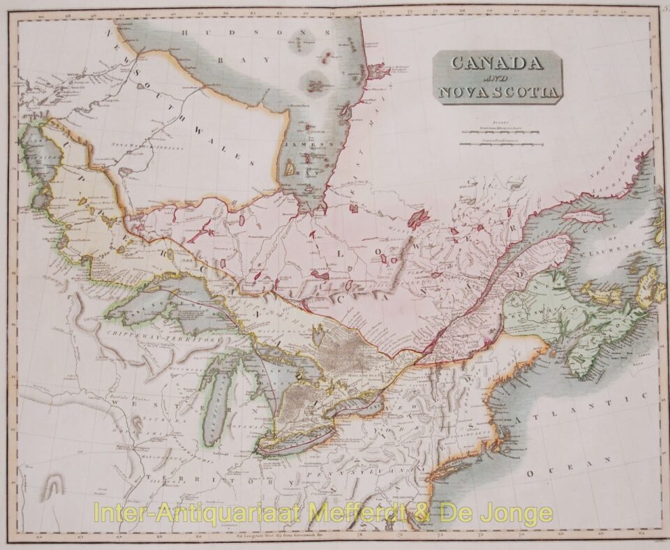 Canada map - Thomson