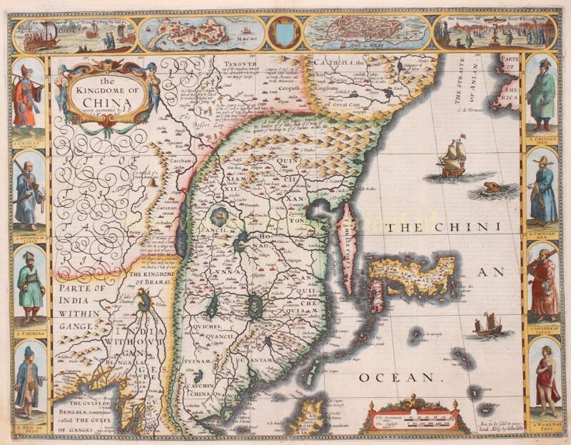 China – John Speed, 1626