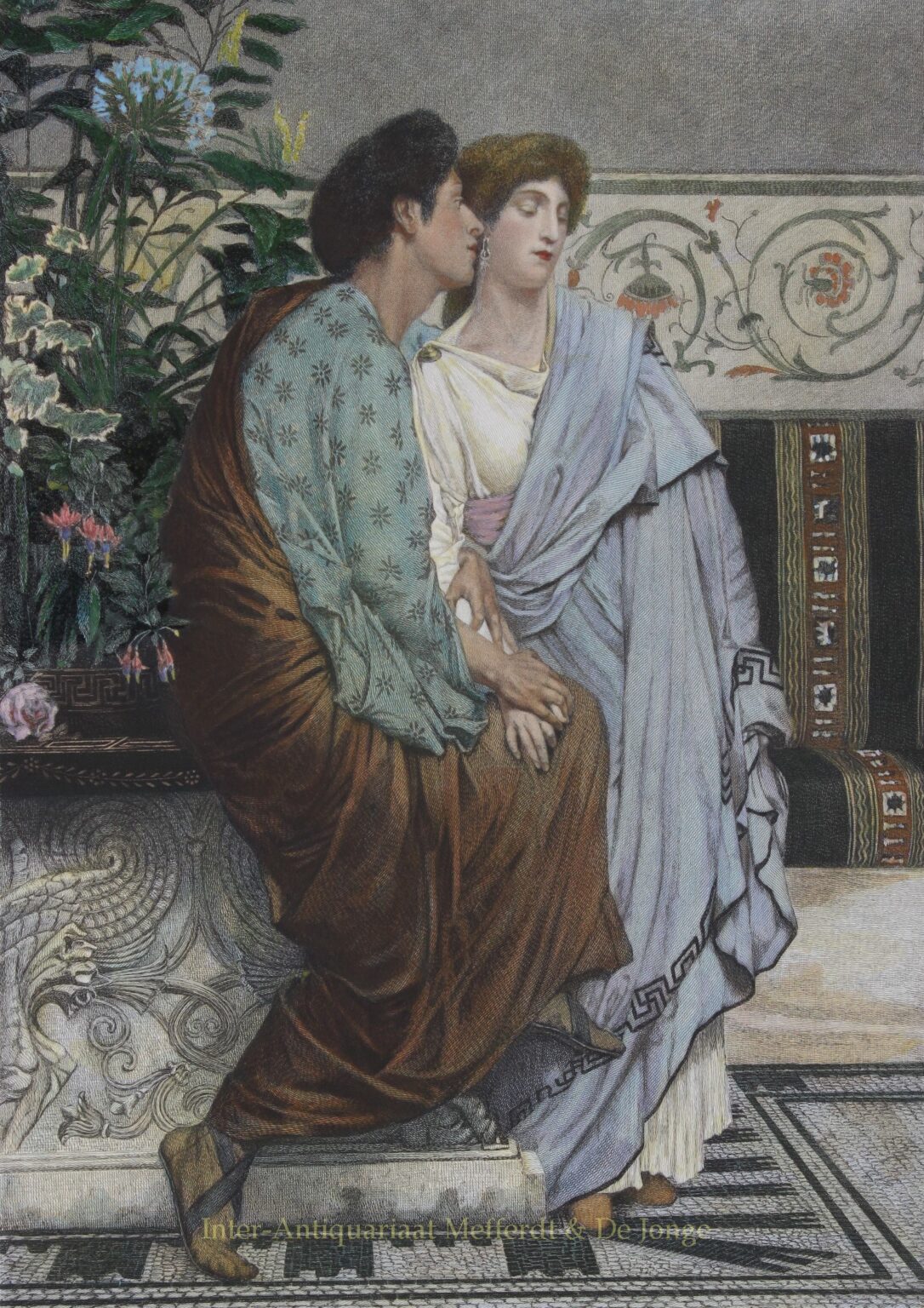 The First Whisper of Love - Lawrence Alma-Tadema, 1875