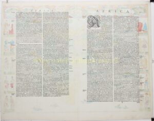 Alternative view of Africa - Willem + Joan Blaeu, c. 1640
