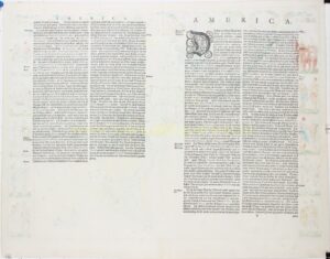 Alternative view of North and South America - Willem Blaeu + Joan Blaeu, 1634