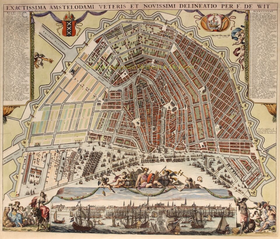 Amsterdam - Frederik de Wit, 1671-1675