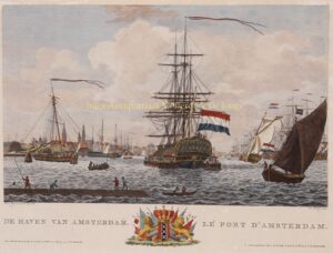 De Haven van Amsterdam eind 18e-eeuw