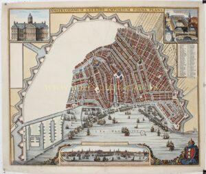 Amsterdam - Joan Blaeu(?), 1661 - Image 3