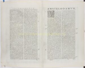 Alternative view of Amsterdam - Joan Blaeu, 1649