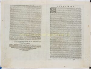Alternative view of Antwerp - Braun & Hogenberg, 1572