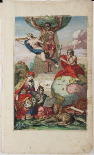 Alternative view of Atlas title page - Gerard de Lairesse, 1688