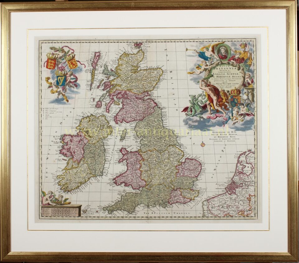 British Isles - Nicolaes Visscher, c. 1690 - Image 2