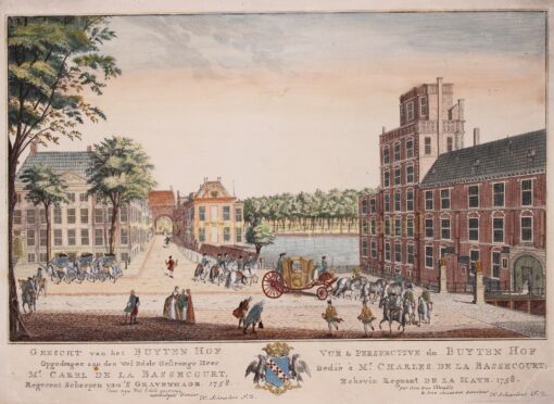 Buitenhof Den Haag 18e-eeuw