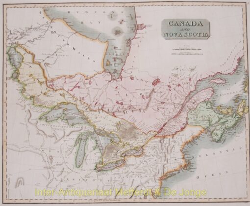 Canada map - Thomson