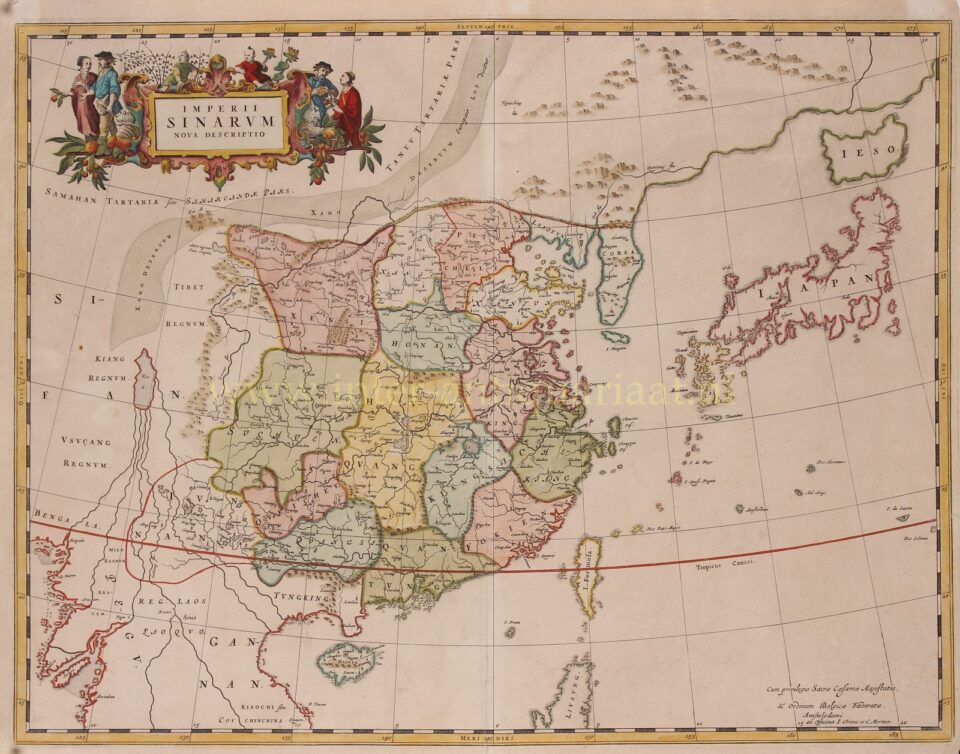 China - Covens & Mortier, 1695