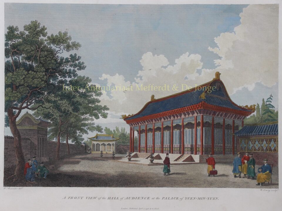 China Imperial Palace - after WIlliam Alexander, 1796