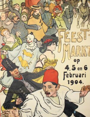 Festivities in Amsterdam - Martin Monnickendam, 1904 - Image 3