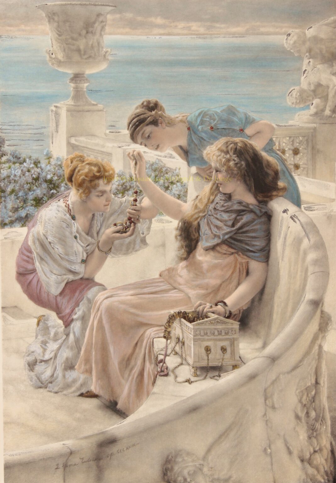 Fortune's Favourite - Lawrence Alma-Tadema, 1895 - Image 4