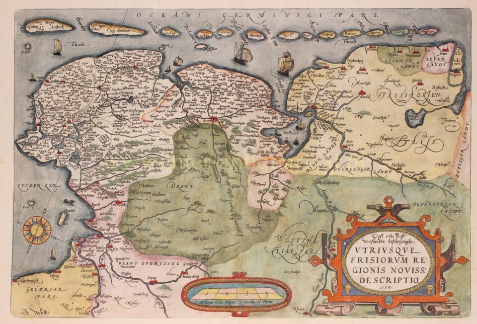 noord Nederland aan het begin van de Tachtigjarige Oorlog