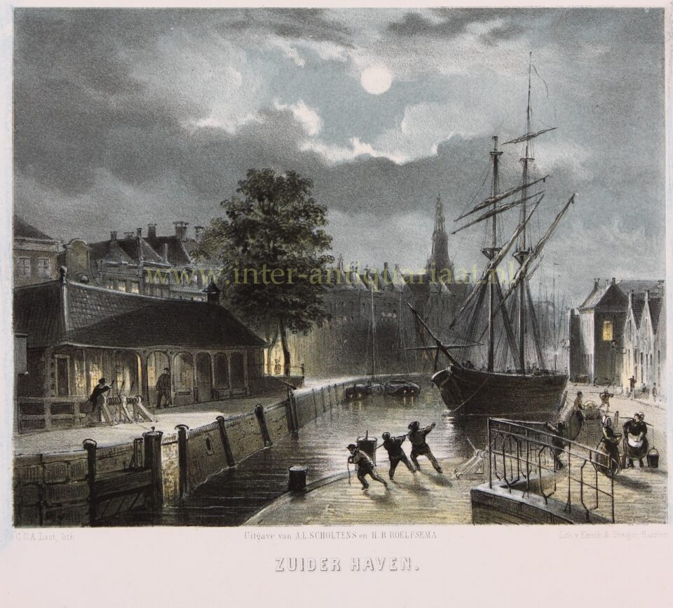 Groningen - Carel Christiaan Anthony Last after Albert Jurardus van Prooijen, 1860 - Image 2