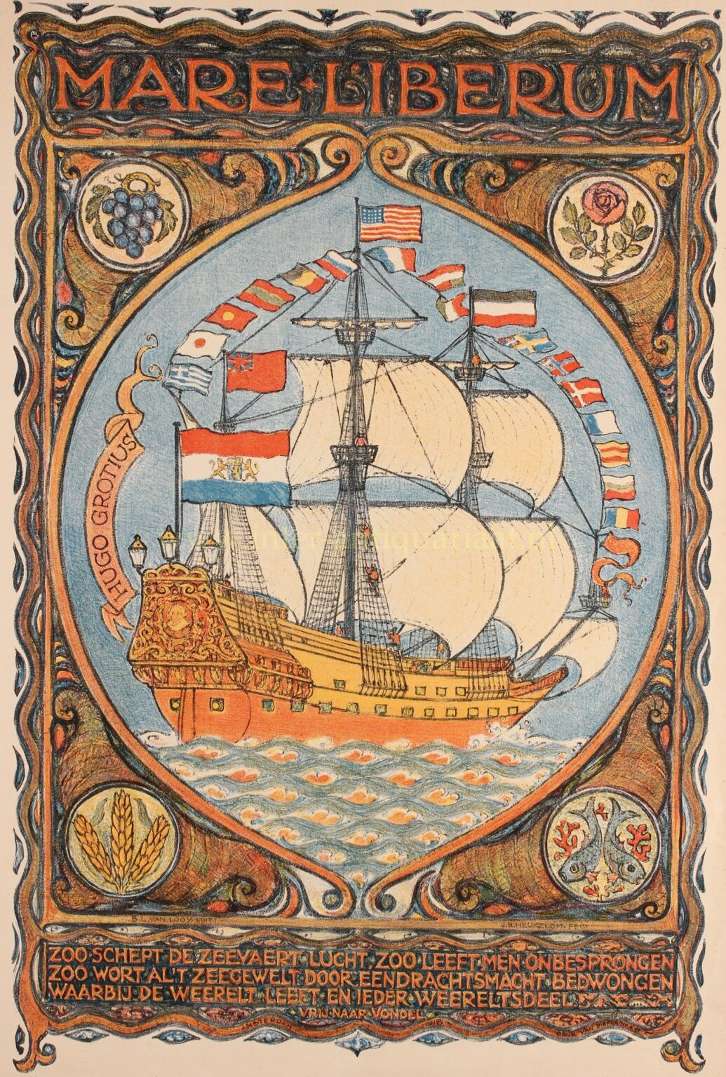 Mare Liberum - Jan Bertus Heukelom, 1915