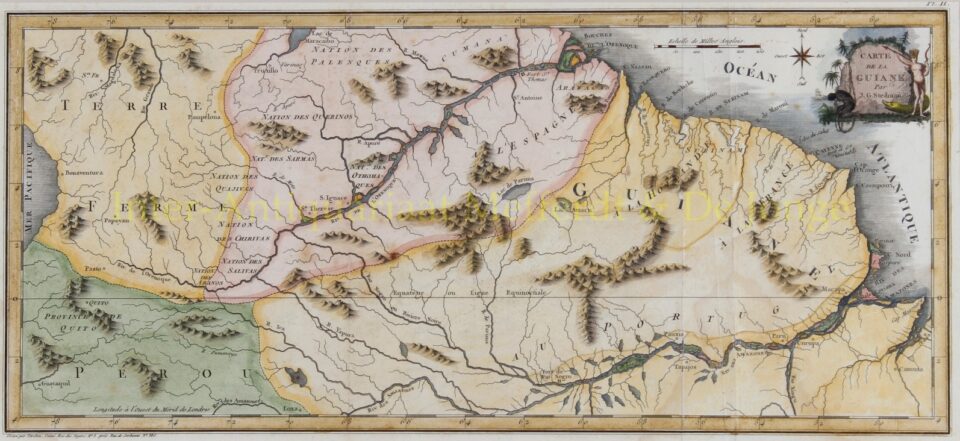 Guyana/Suriname - John Stedman, 1794