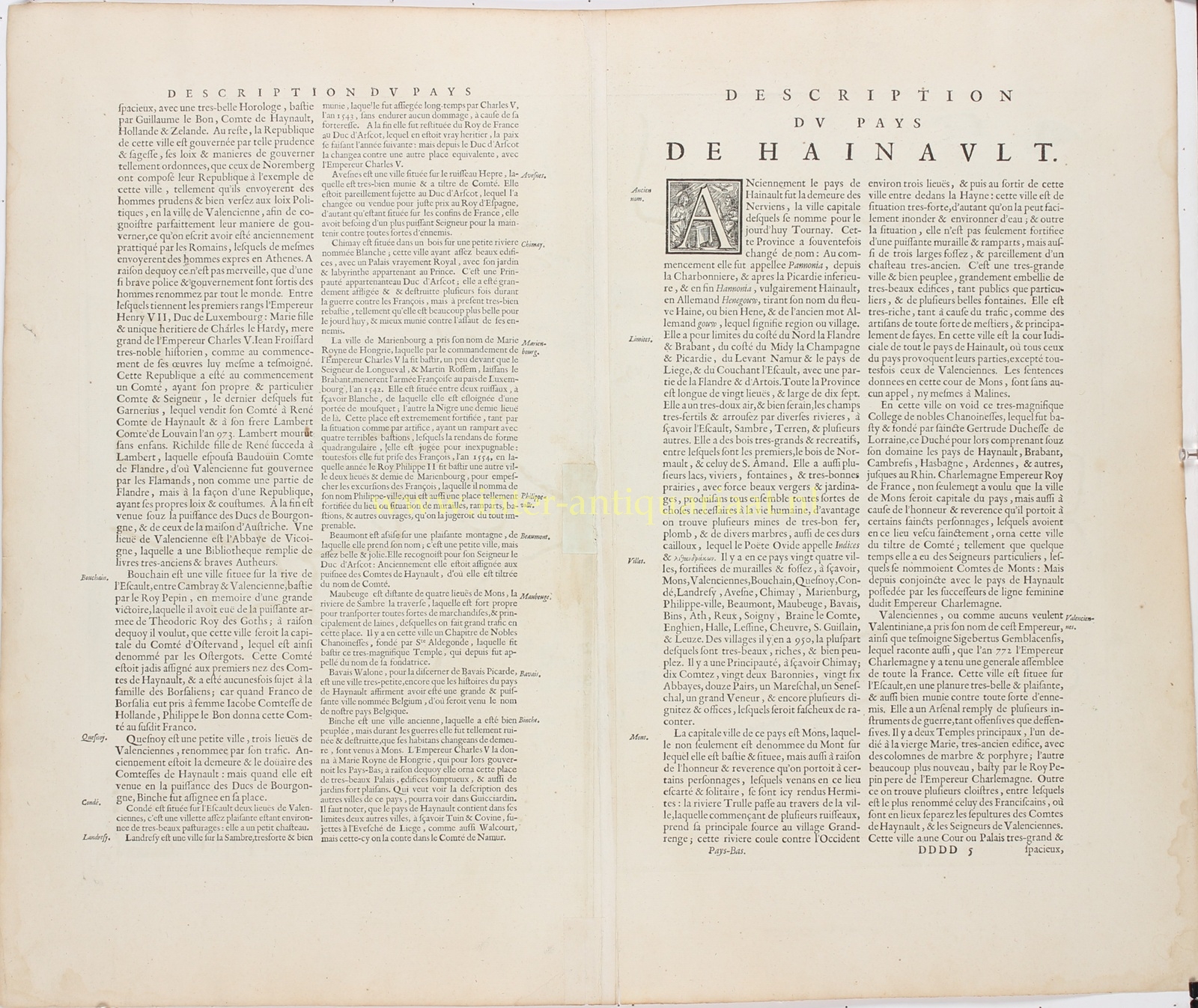 Hainaut and Namur - Willem + Joan Blaeu, 1635 - Image 2