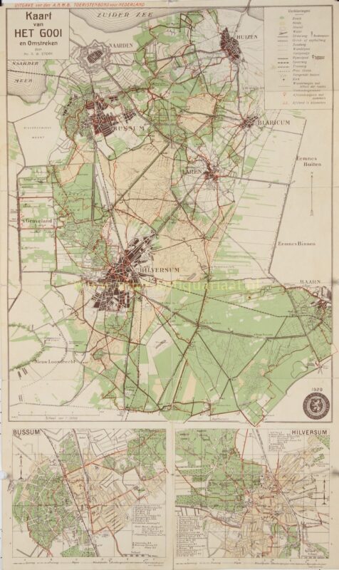 Gooi area - A.W. Stork, 1929