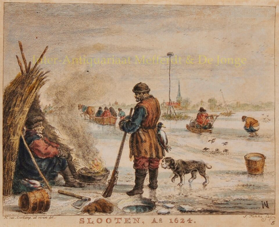 IJsgezicht - Hendrick Avercamp