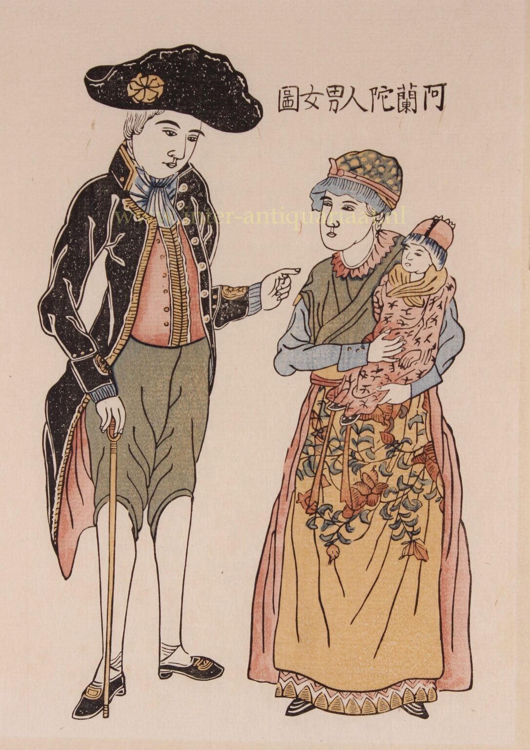 Dejima opperhoofd Jan Cock Blomhoff 1817