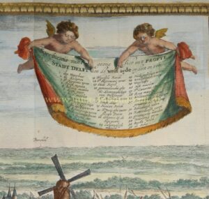 Delft - Dirck van Bleyswijck + Pieter Mortier, 1703 - Image 5