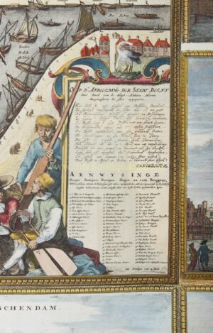 Delft - Dirck van Bleyswijck + Pieter Mortier, 1703 - Image 8