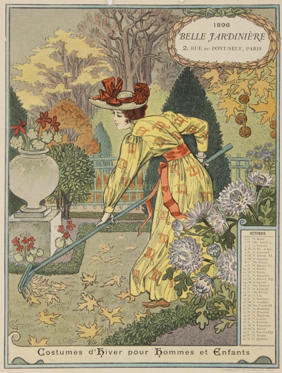 La Belle Jardinière - Eugène Grasset, 1896 - Image 12