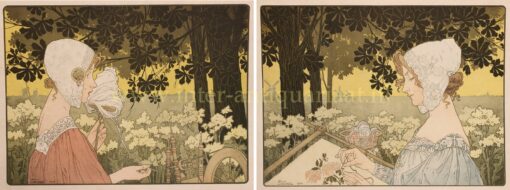 originele Art Nouveau posters Henri Privat-Livemont, 1904