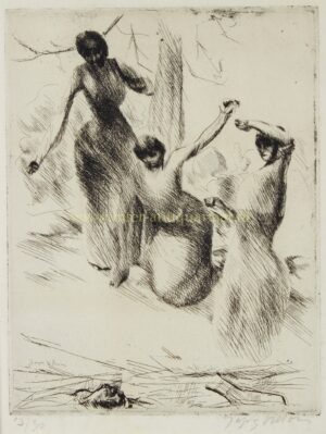Les Femmes de Thrace - Jacques Villon, 1907